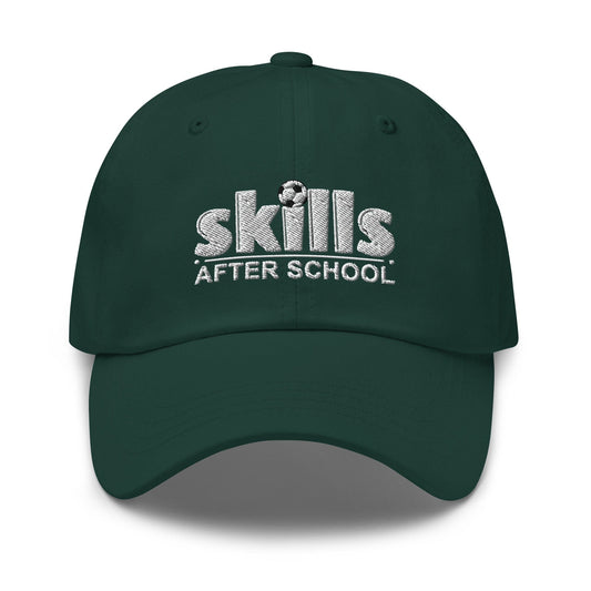 Skills After School Adult Dad Hat Signature Lacrosse