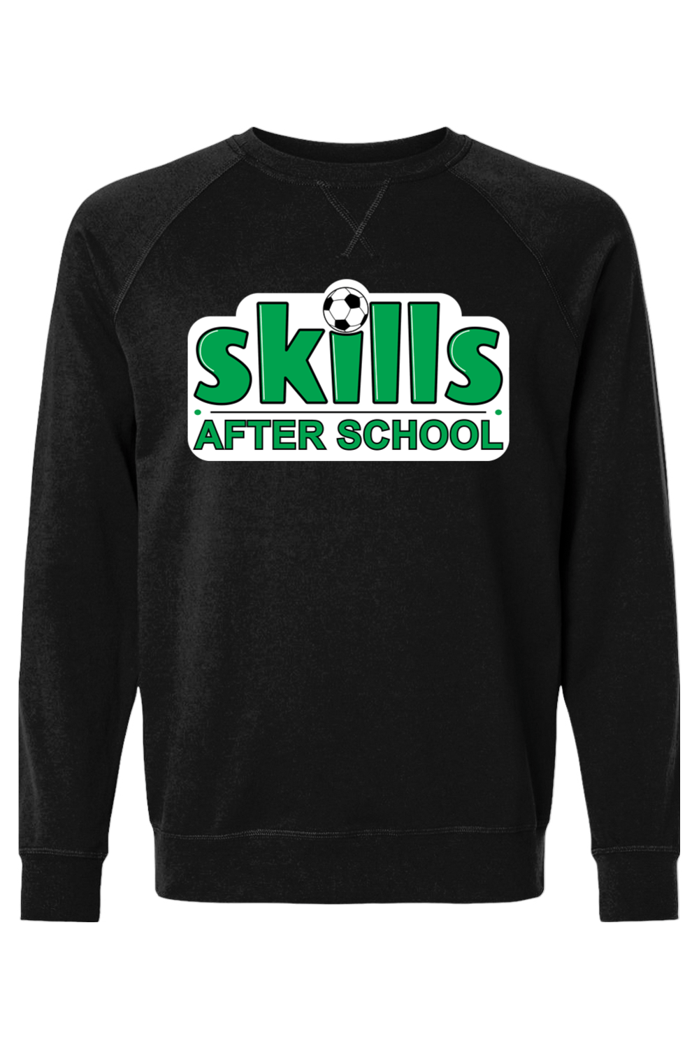 Skills After School Adult Heavyweight Raglan Long Sleeve Signature Lacrosse