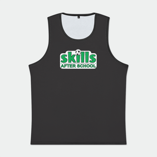 Skills After School Adult Men's Tank Top Signature Lacrosse
