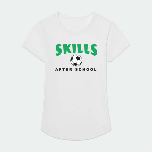 Skills After School Adult Women's Sport T-Shirt Signature Lacrosse