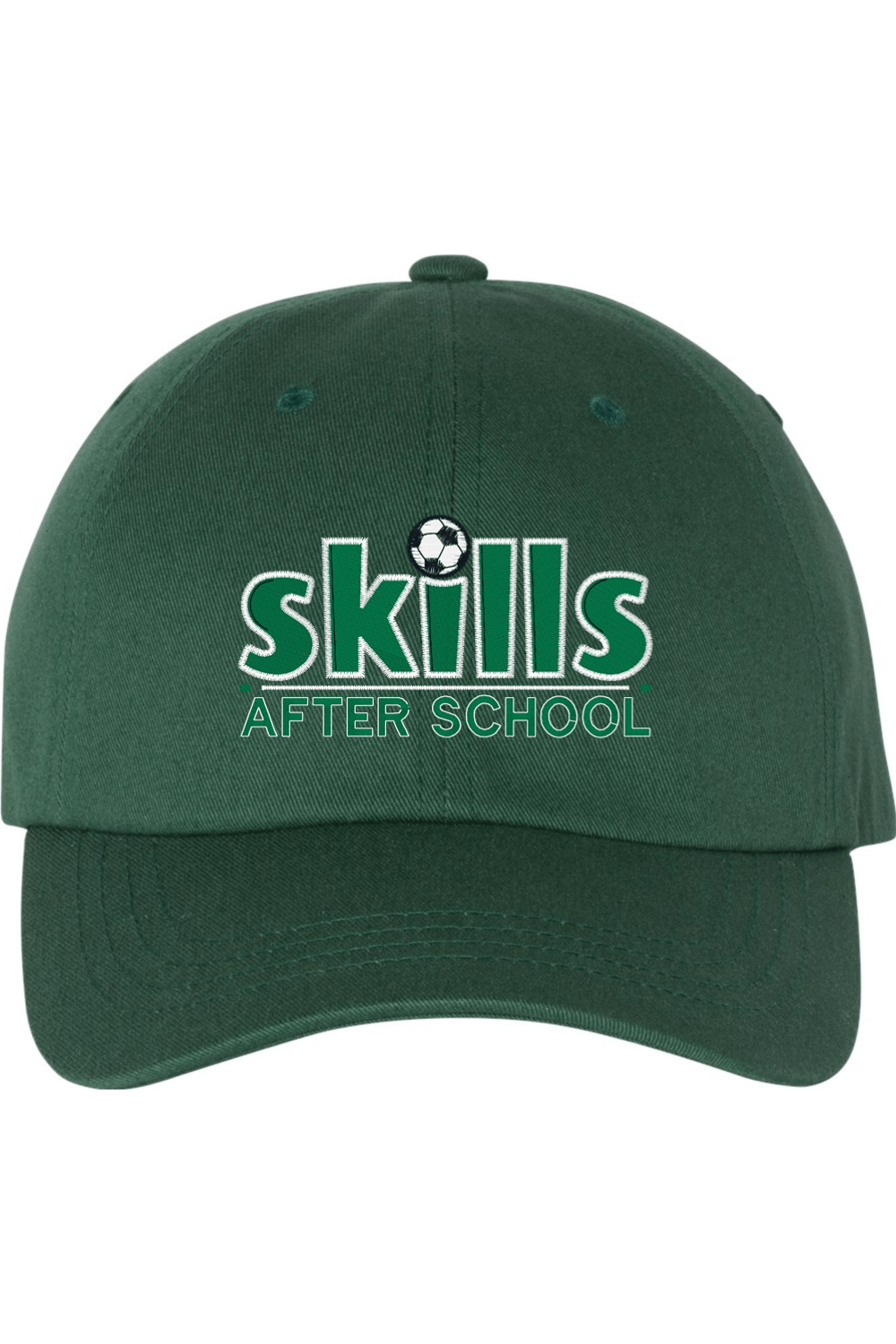 Skills After School Embroidered Dad Hat Signature Lacrosse