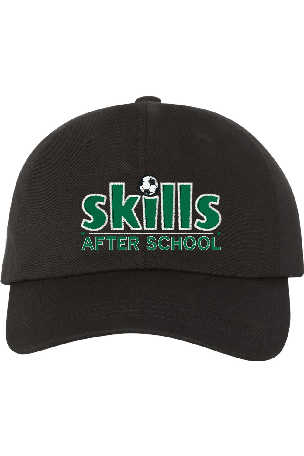 Skills After School Embroidered Dad Hat Signature Lacrosse