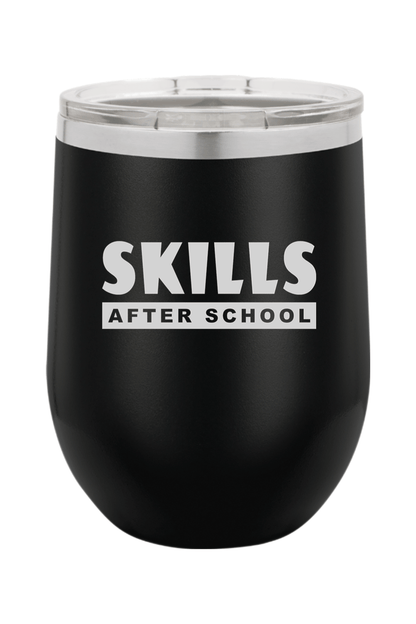 Skills After School Insulated Wine Tumbler Signature Lacrosse