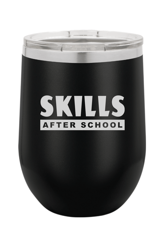 Skills After School Insulated Wine Tumbler Signature Lacrosse