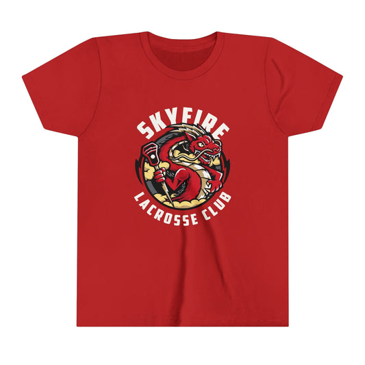 SkyFire LC Youth Lifestyle T-Shirt Signature Lacrosse