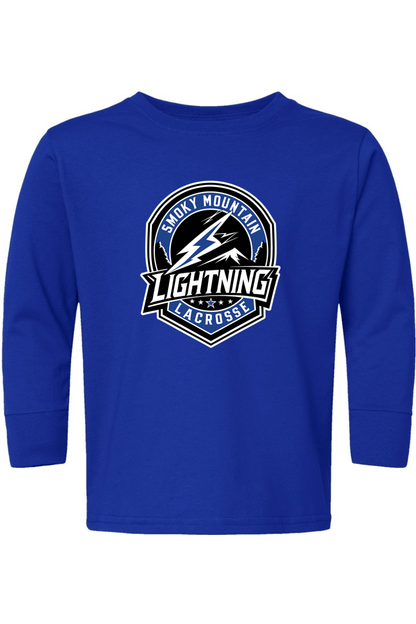 Smoky Mountain Lacrosse Toddler Long Sleeve T-Shirt Signature Lacrosse