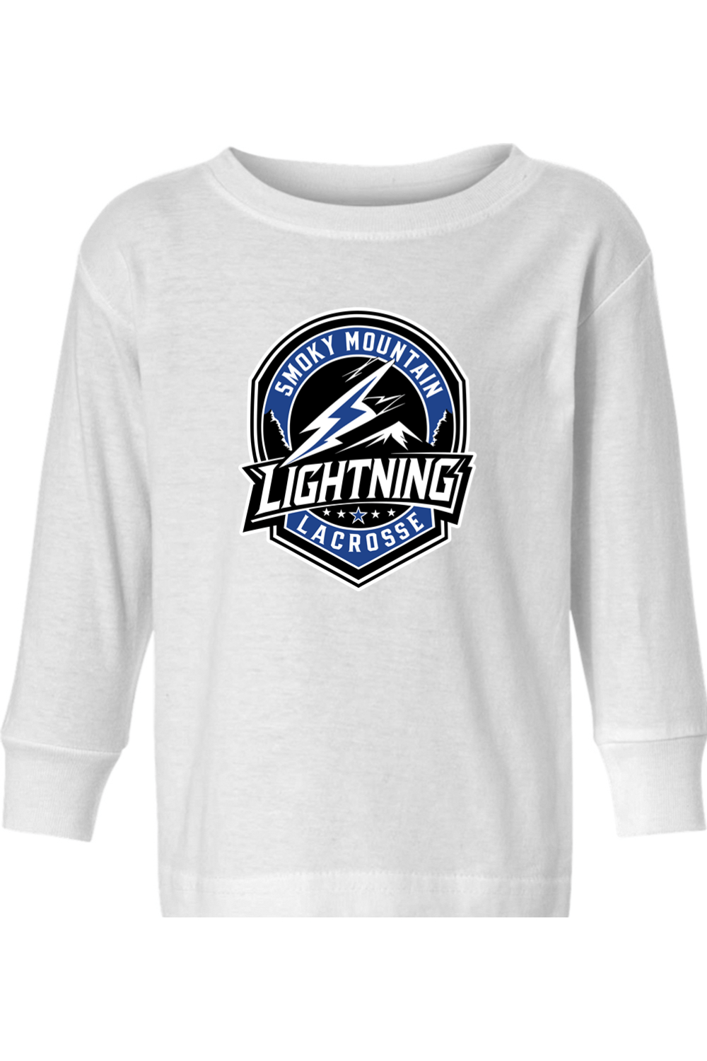 Smoky Mountain Lacrosse Toddler Long Sleeve T-Shirt Signature Lacrosse