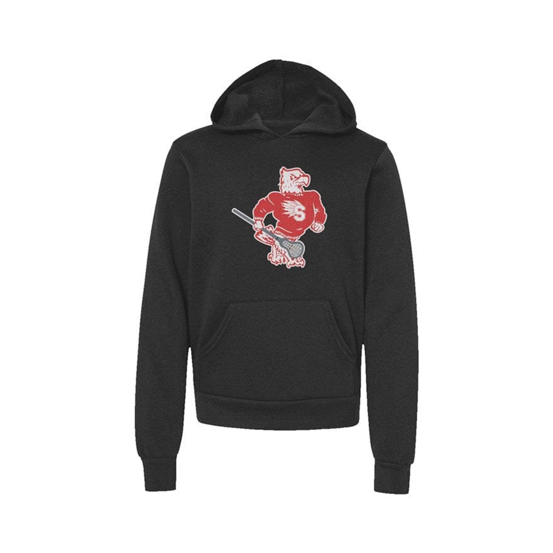 Smyrna Lacrosse Premium Youth Hoodie Signature Lacrosse