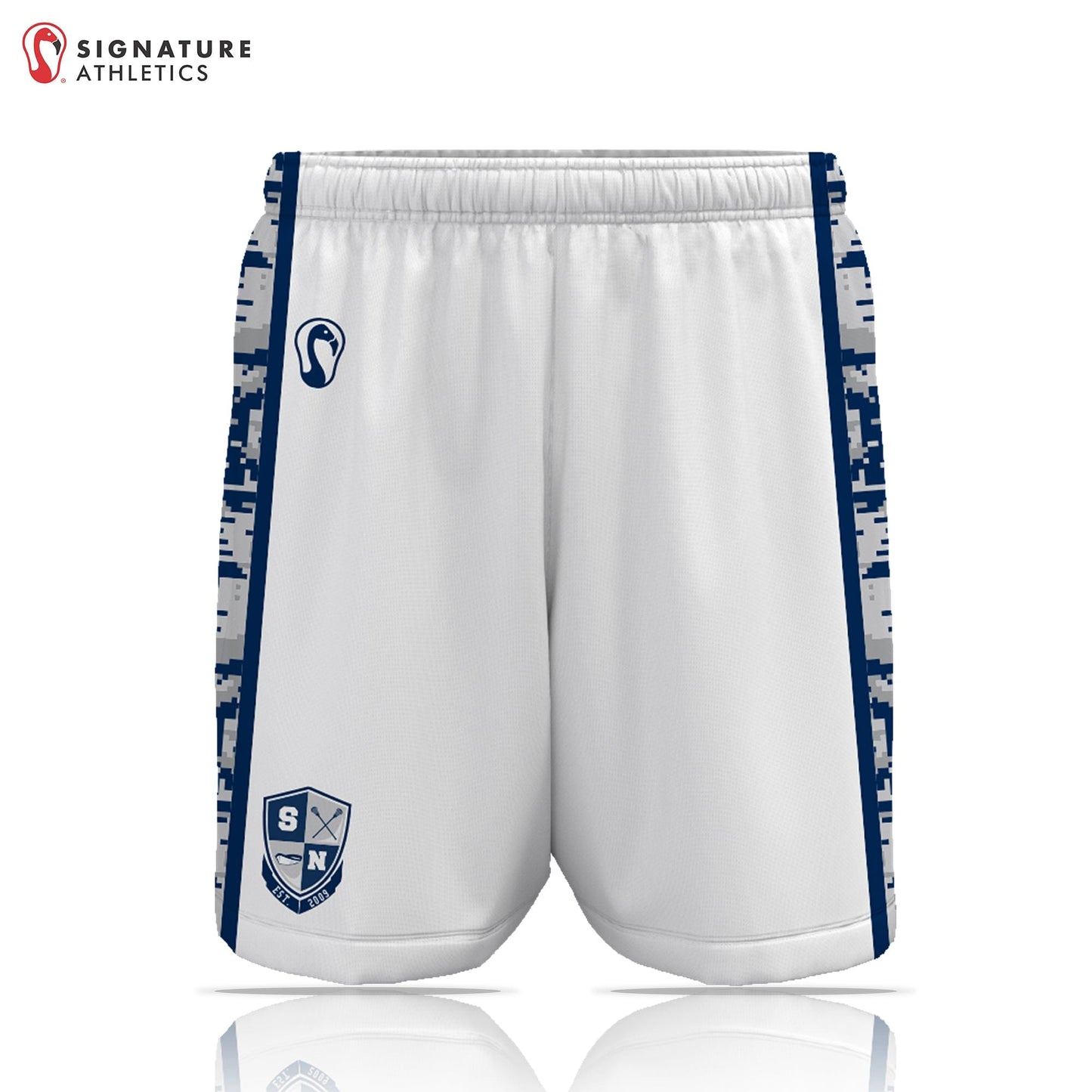 SNYL Team Swag Store Men's Performance Game Shorts (Sold Seperately):Boys U13 Signature Lacrosse