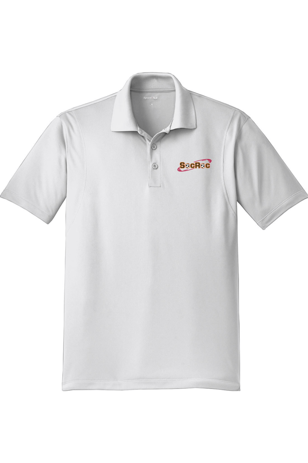 SocRoc NYC Adult Embroidered Athletic Polo Signature Lacrosse