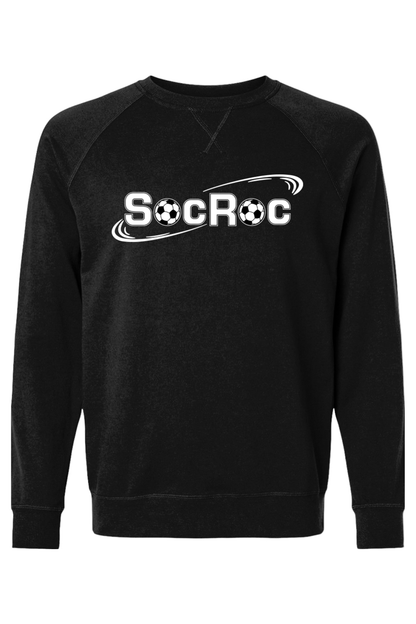 SocRoc NYC Adult Heavyweight Raglan Long Sleeve Signature Lacrosse