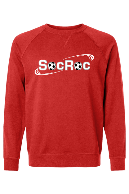 SocRoc NYC Adult Heavyweight Raglan Long Sleeve Signature Lacrosse