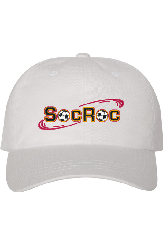 SocRoc NYC Embroidered Dad Hat Signature Lacrosse