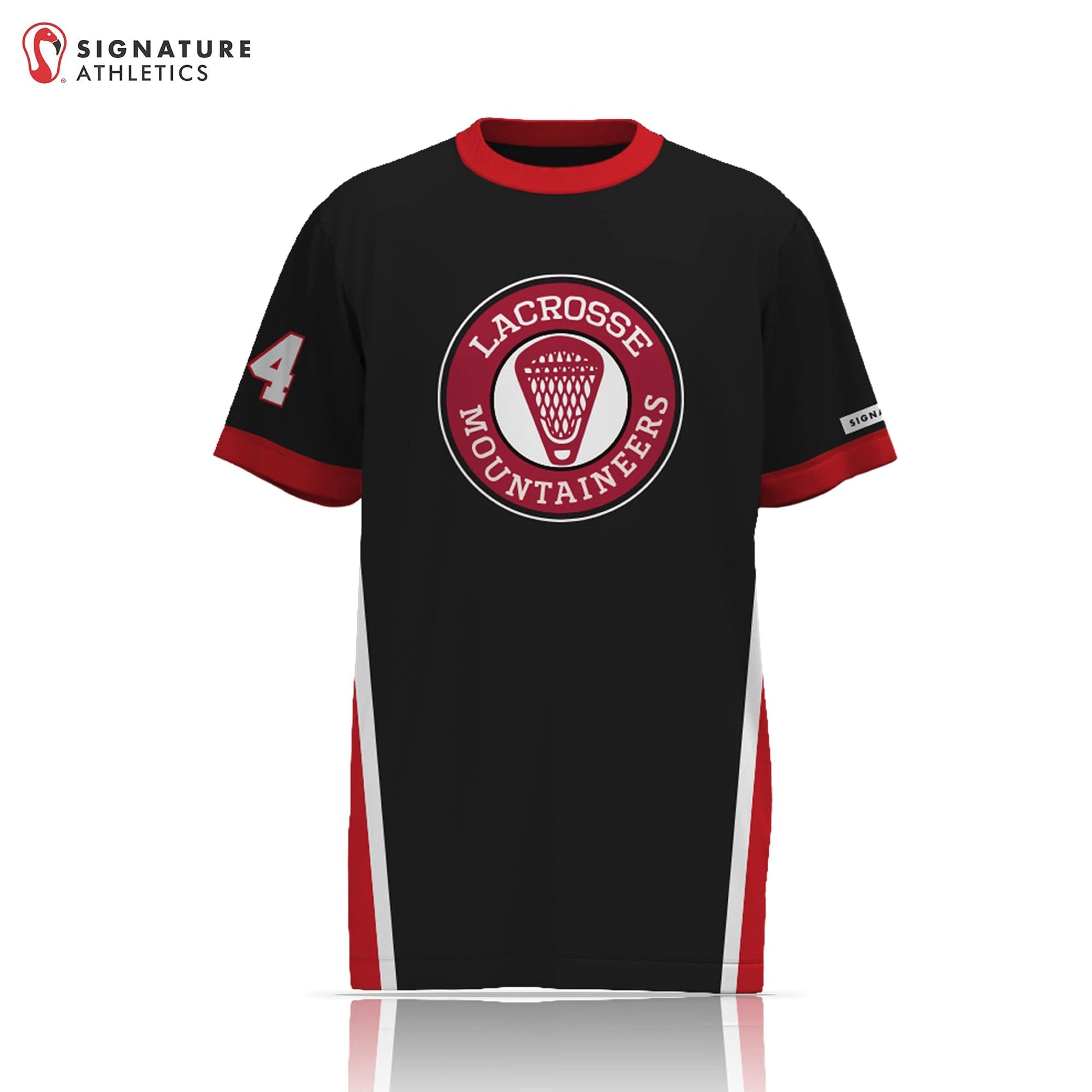 Somerset Hills Lacrosse Short Sleeve Tech Tee: 6 Signature Lacrosse