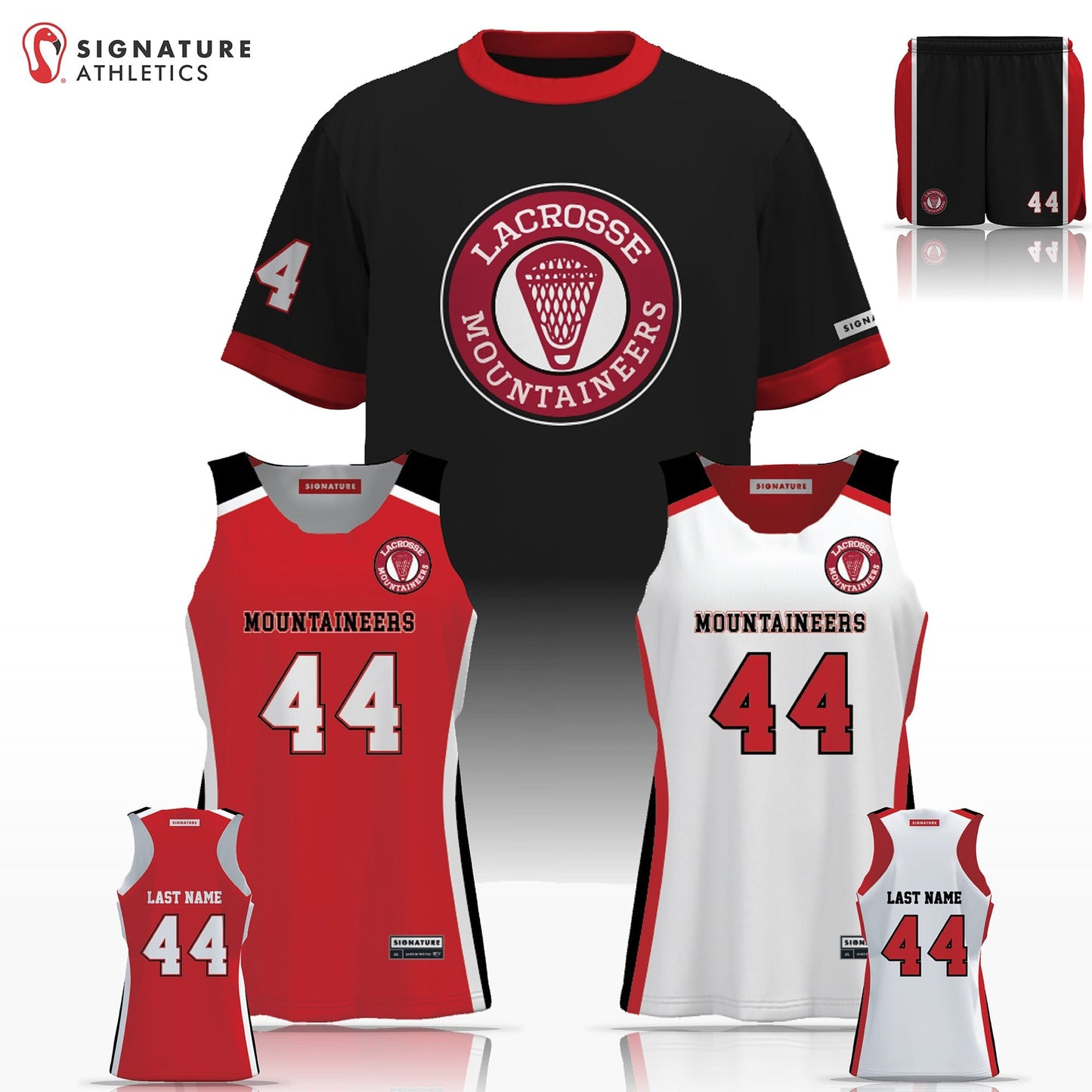 Somerset Hills Lacrosse Women's 3 Piece Player Package: 4 Signature Lacrosse