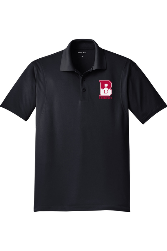 Somerset Hills LC Adult Embroidered Athletic Polo Signature Lacrosse