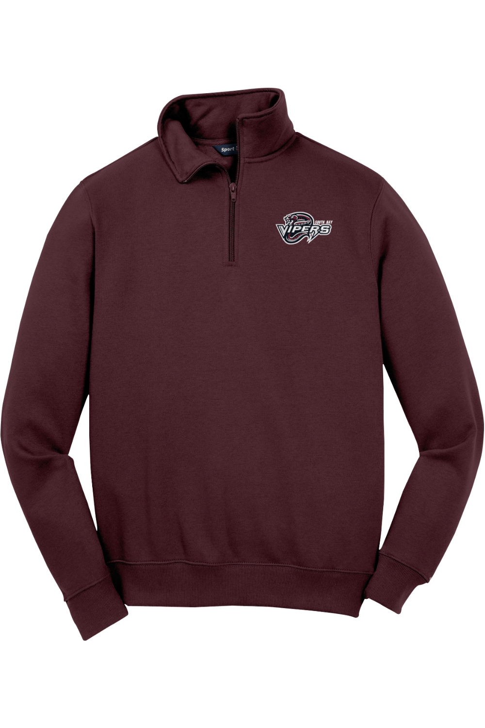 South Bay Vipers LC Adult Embroidered Quarter-Zip Pullover Signature Lacrosse