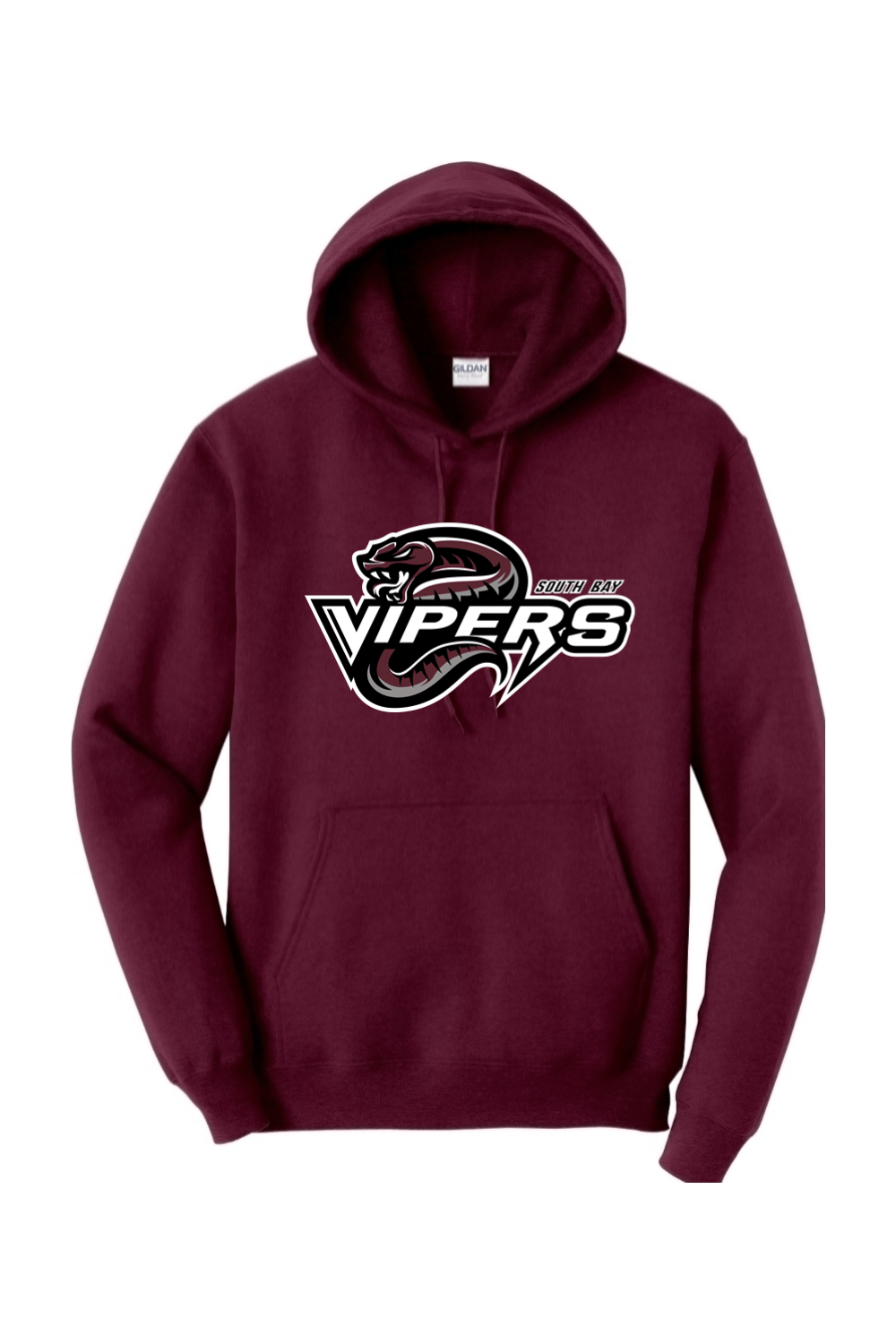 South Bay Vipers LC Adult Heavyweight Hoodie Signature Lacrosse