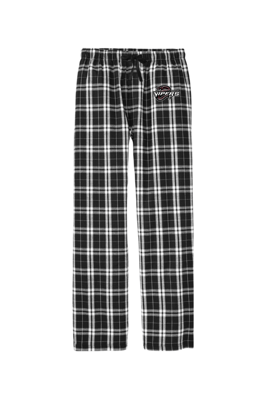 South Bay Vipers LC Adult Men's Flannel Plaid Pants Signature Lacrosse