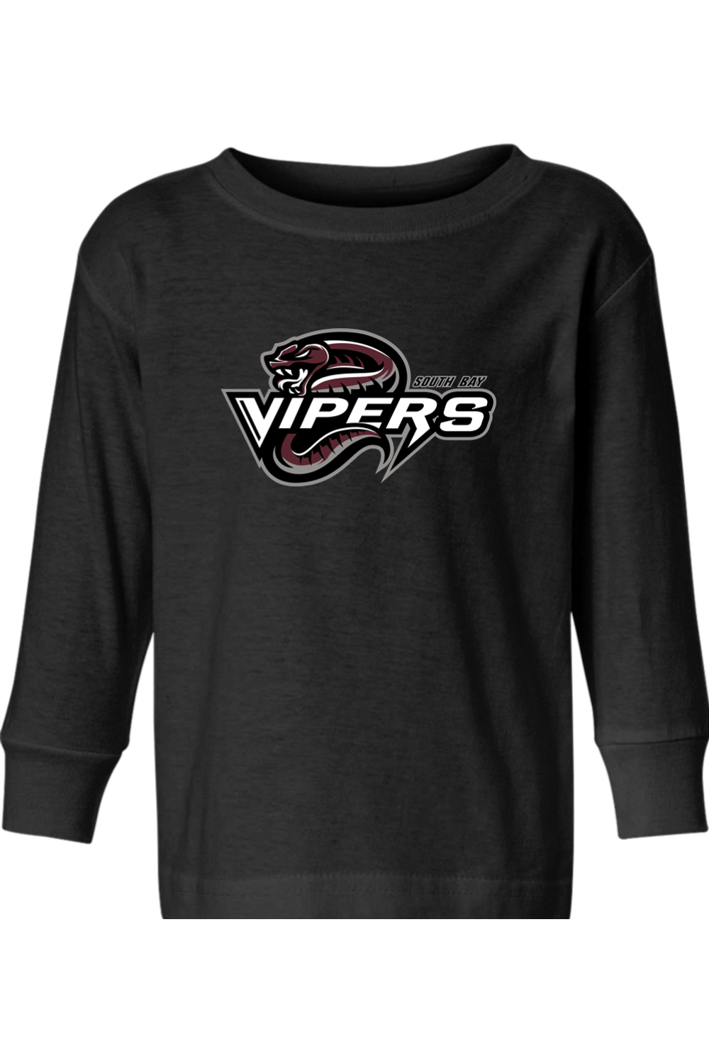 South Bay Vipers LC Toddler Long Sleeve T-Shirt Signature Lacrosse