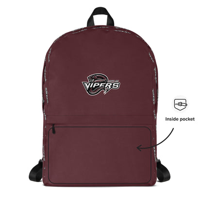 South Bay Vipers LC Travel Backpack Signature Lacrosse