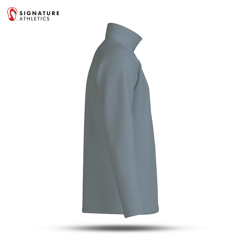 South Caroll Lacrosse Anthracite Player Quarter Zip Signature Lacrosse