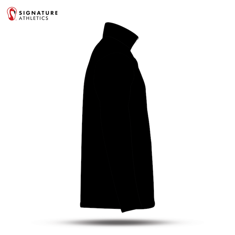 South Caroll Lacrosse Black Player Quarter Zip Signature Lacrosse