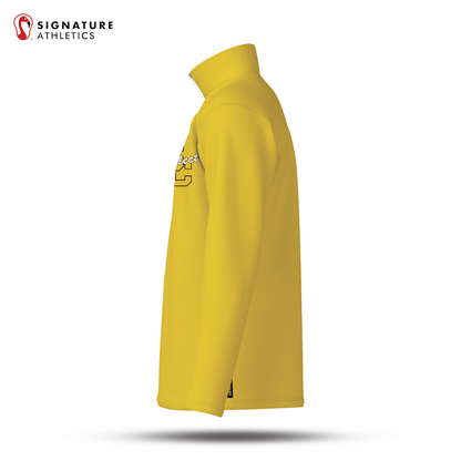 South Caroll Lacrosse GS Yellow Player Quarter Zip Signature Lacrosse