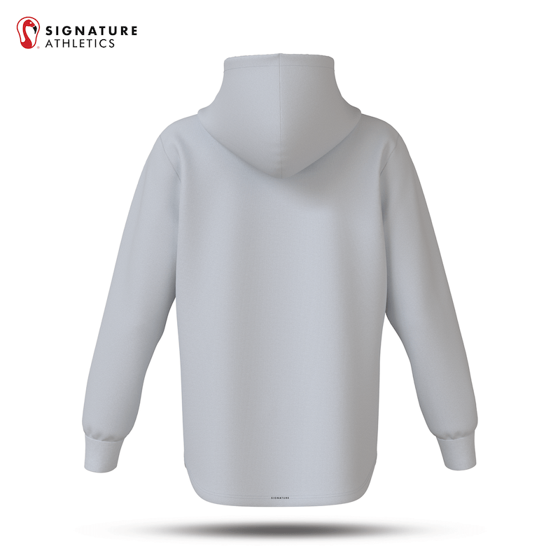 South Caroll Lacrosse White Pro Dye Sub Scuba Hoodie Signature Lacrosse