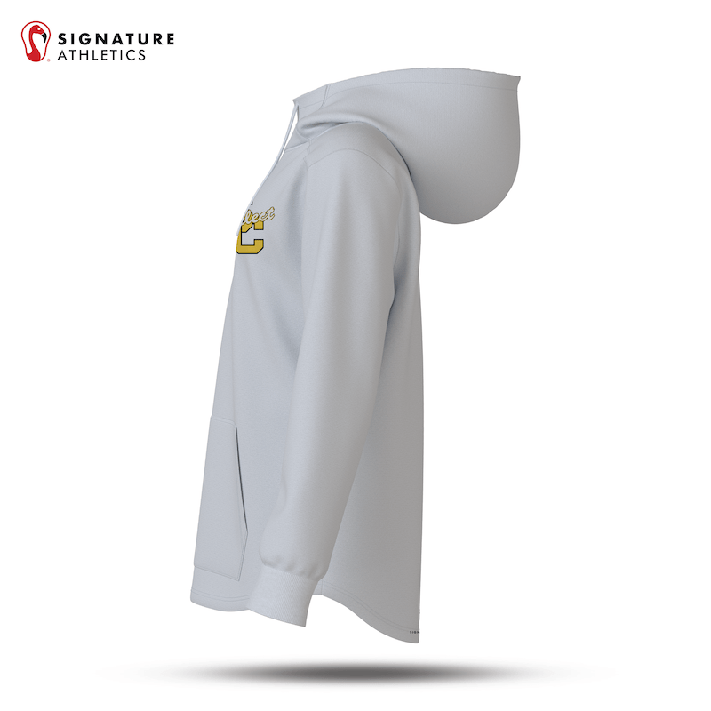 South Caroll Lacrosse White Pro Dye Sub Scuba Hoodie Signature Lacrosse