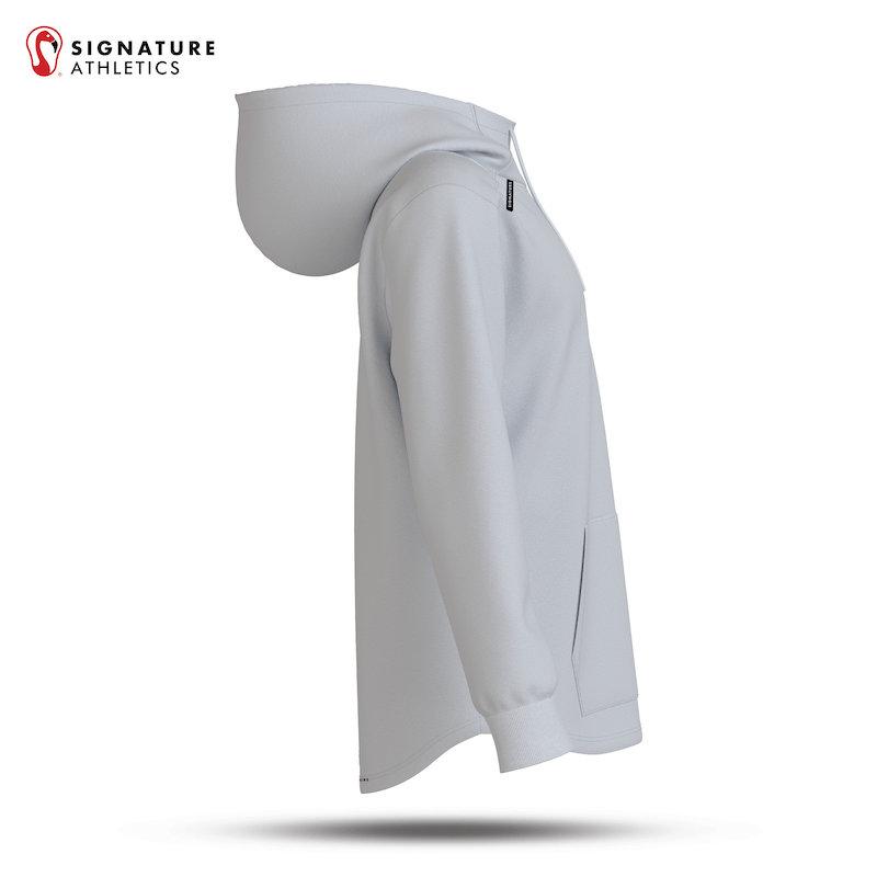 South Caroll Lacrosse White Pro Dye Sub Scuba Hoodie Signature Lacrosse