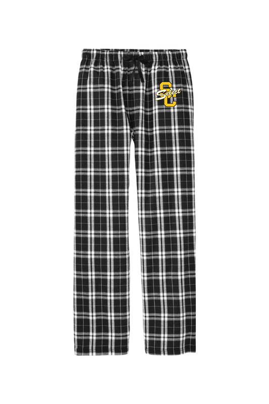 South Carroll Lacrosse Adult Men's Flannel Plaid Pants Signature Lacrosse