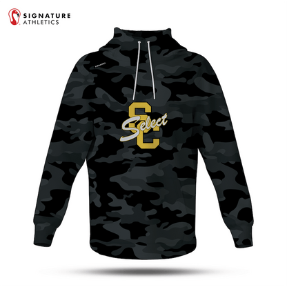 South Carroll Lacrosse Black Camo Pro Dye Sub Scuba Hoodie Signature Lacrosse