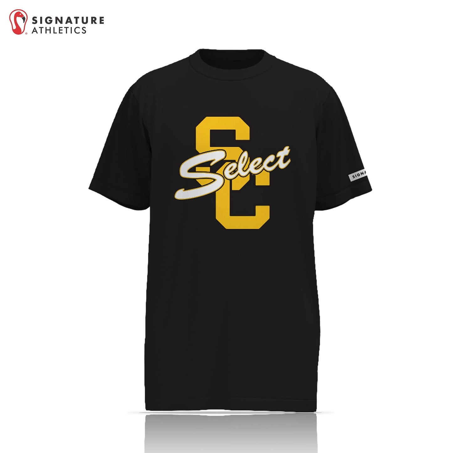 South Carroll Lacrosse Men's Black Short Sleeve Tech Tee: 2035 Signature Lacrosse