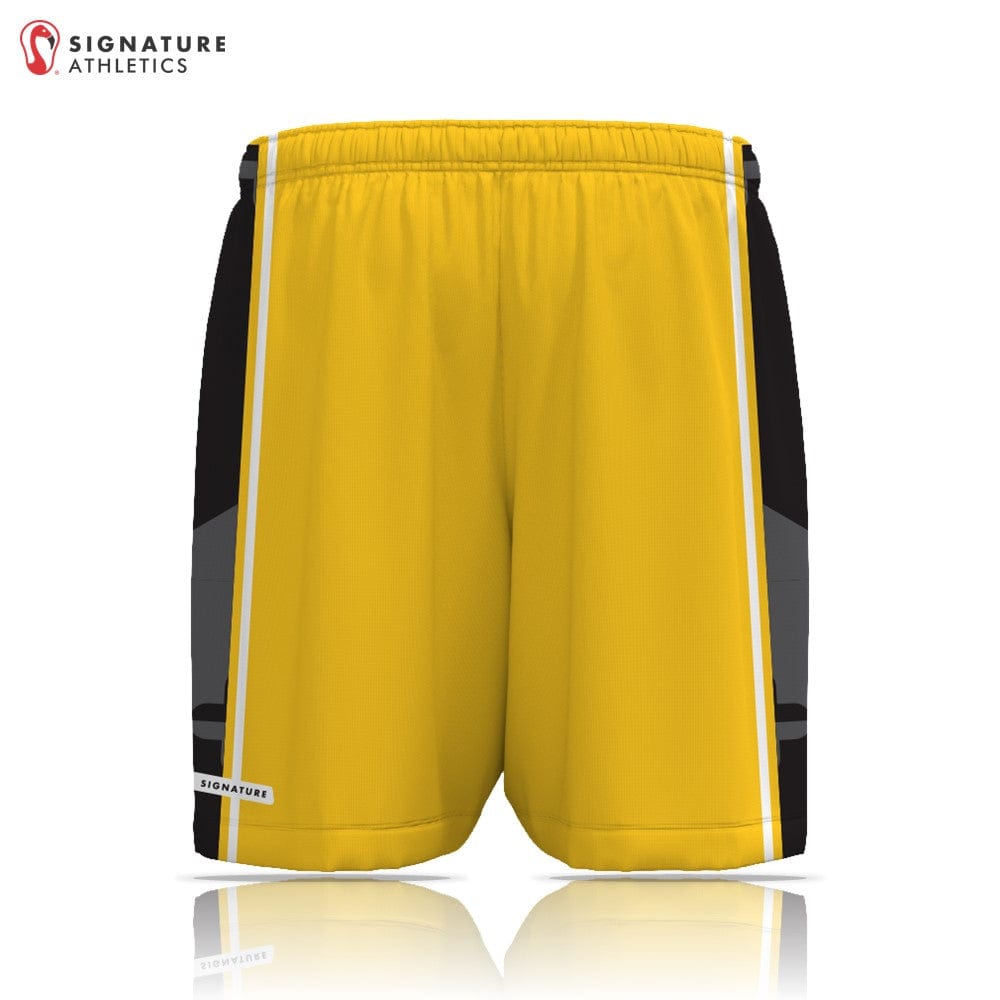 South Carroll Lacrosse Men's Yellow Game Shorts Signature Lacrosse