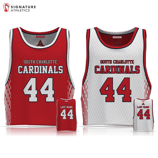 South Charlotte Cardinals Men's Basic Tournament Pinnie Signature Lacrosse