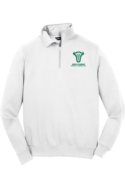 South Florida LC Adult Embroidered Quarter-Zip Pullover Signature Lacrosse