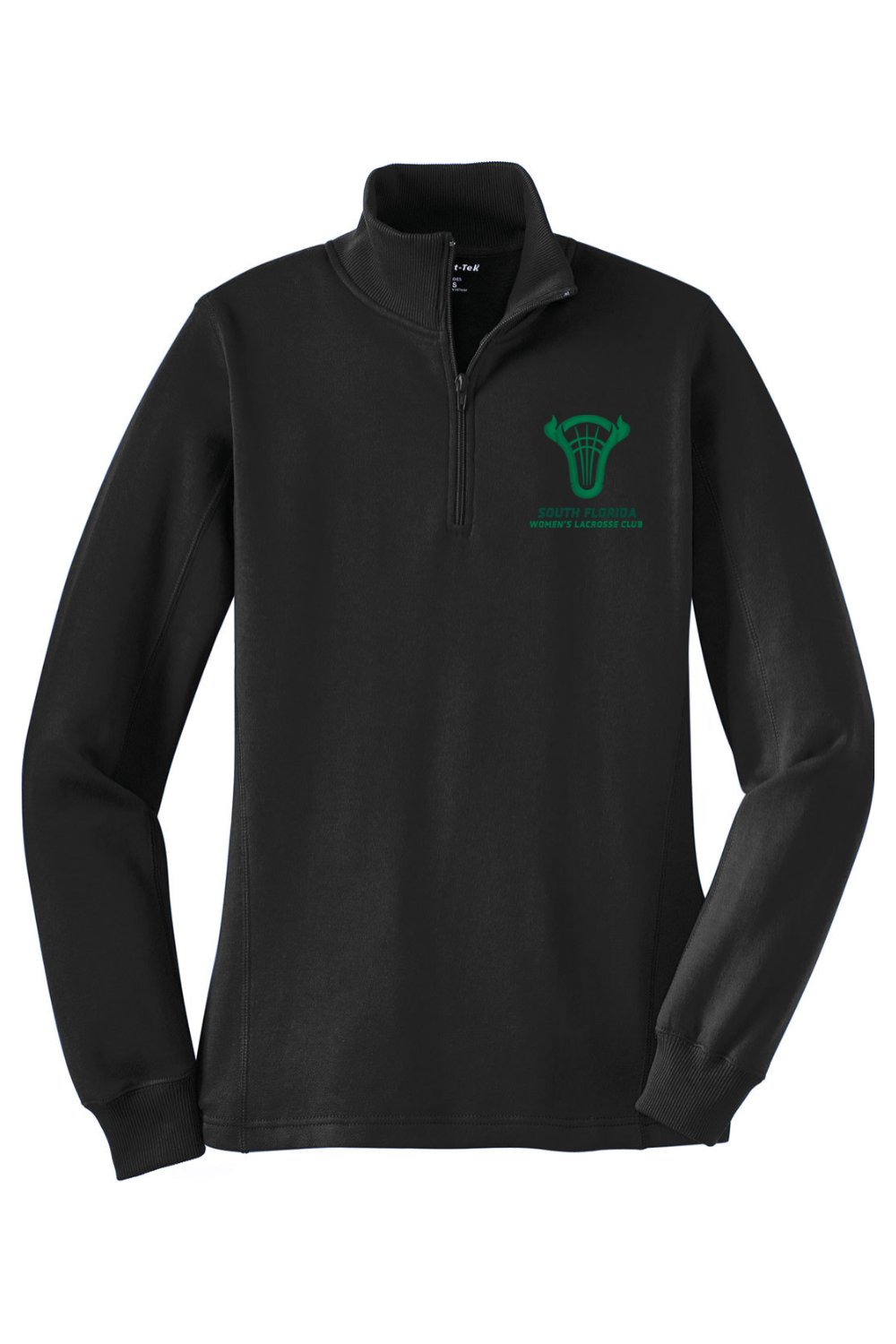 South Florida LC Adult Women's Embroidered Quarter-Zip Pullover Signature Lacrosse