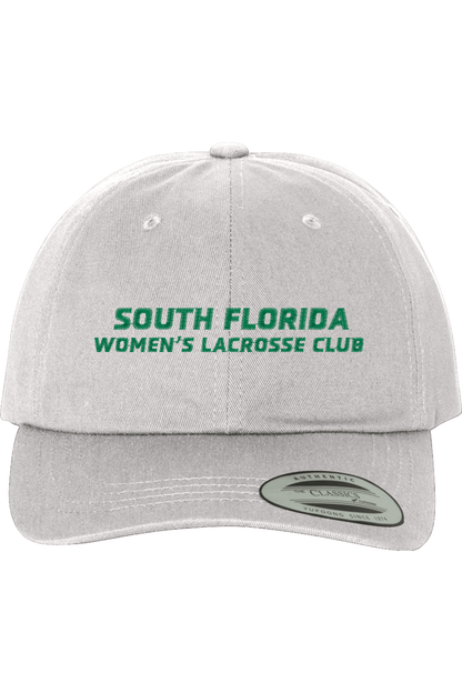 South Florida LC Embroidered Dad Hat Signature Lacrosse