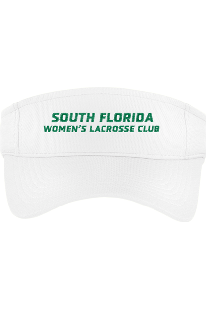 South Florida LC Embroidered Visor Signature Lacrosse