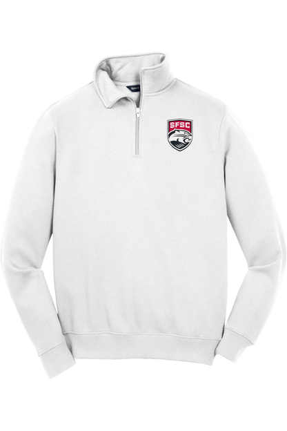 South Fremont Soccer Adult Embroidered Quarter-Zip Pullover Signature Lacrosse