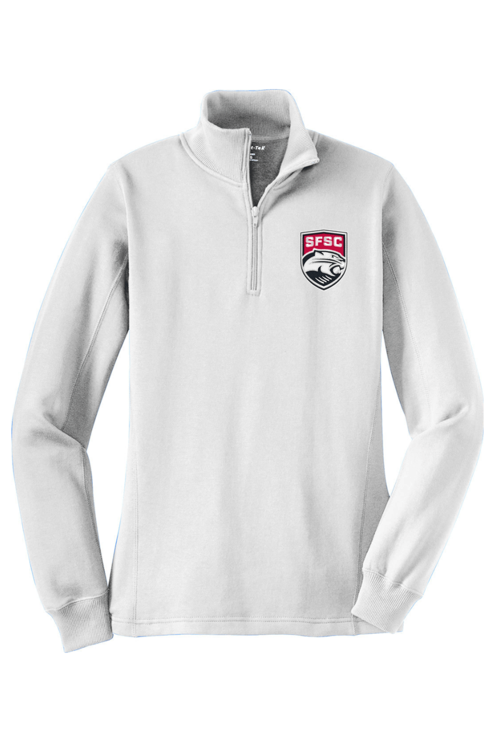 South Fremont Soccer Adult Women's Embroidered Quarter-Zip Pullover Signature Lacrosse