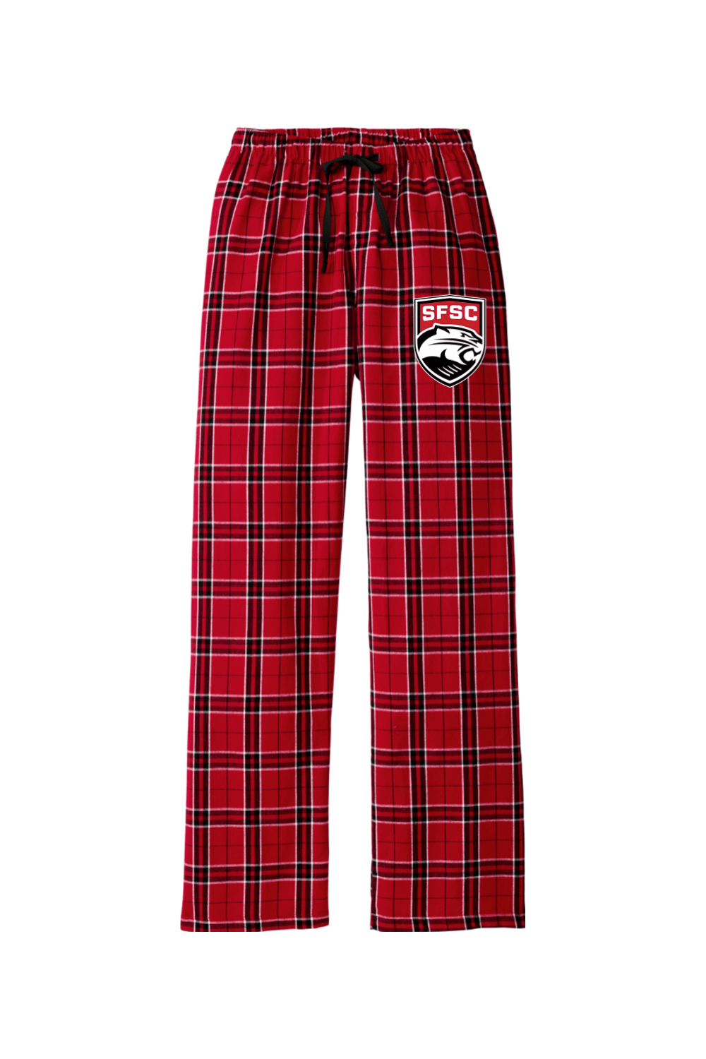 South Fremont Soccer Adult Women's Flannel Plaid Pants Signature Lacrosse