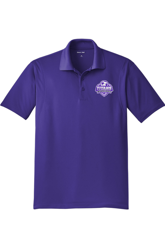 South Garner HS Adult Embroidered Athletic Polo Signature Lacrosse