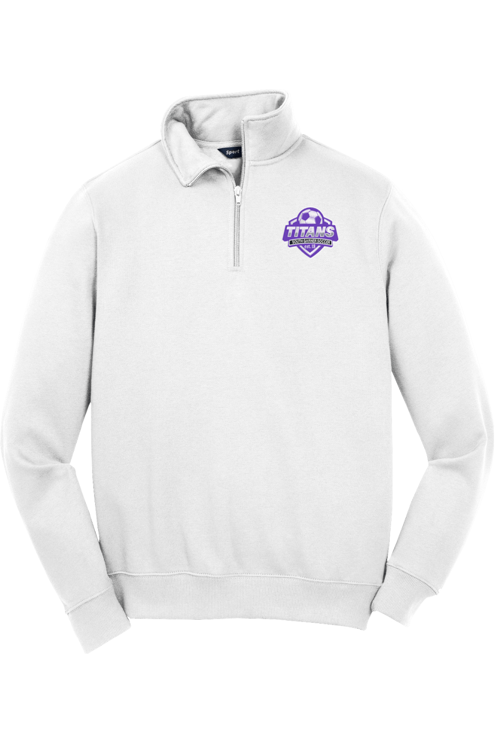 South Garner HS Adult Embroidered Quarter-Zip Pullover Signature Lacrosse