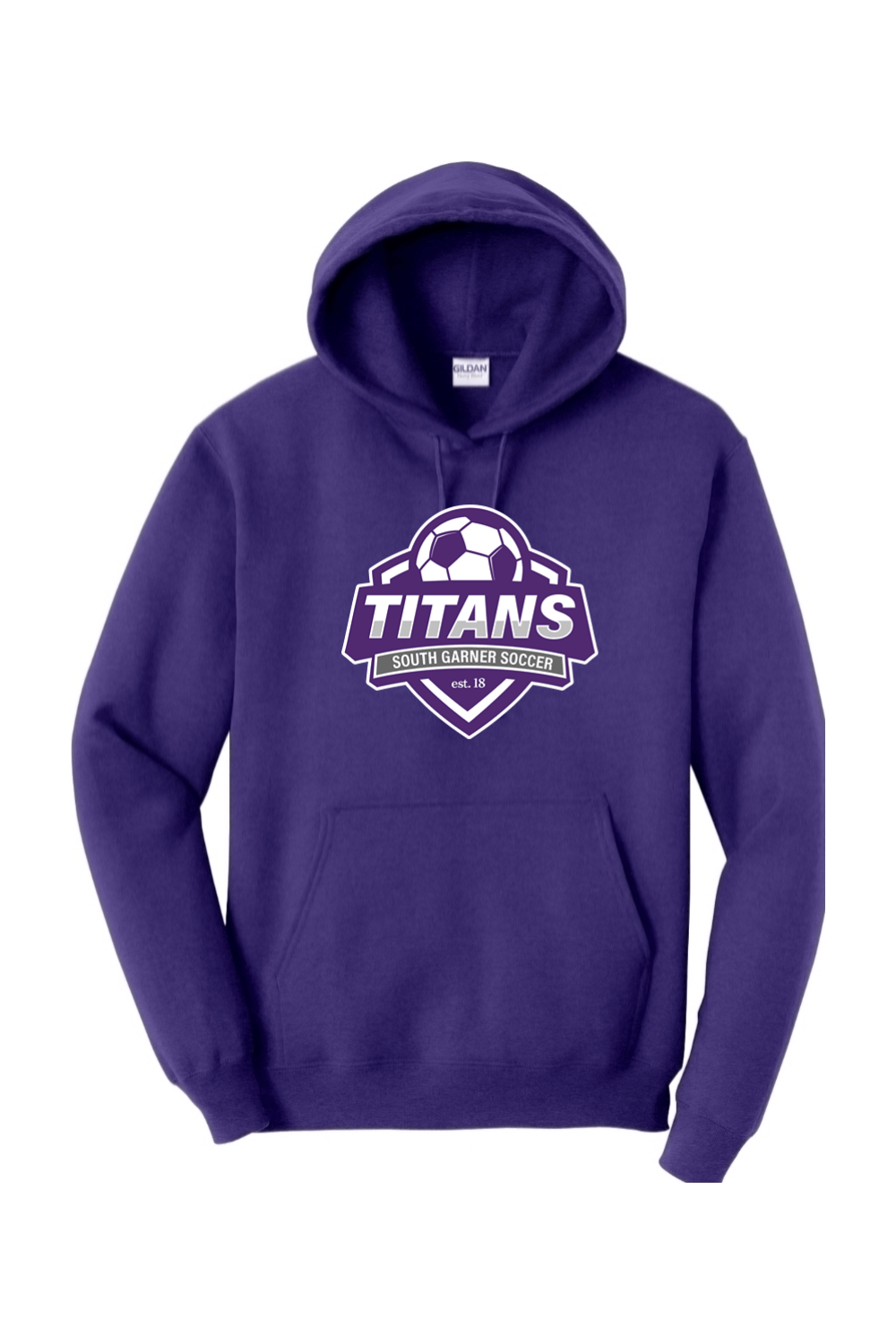 South Garner HS Adult Heavyweight Hoodie Signature Lacrosse