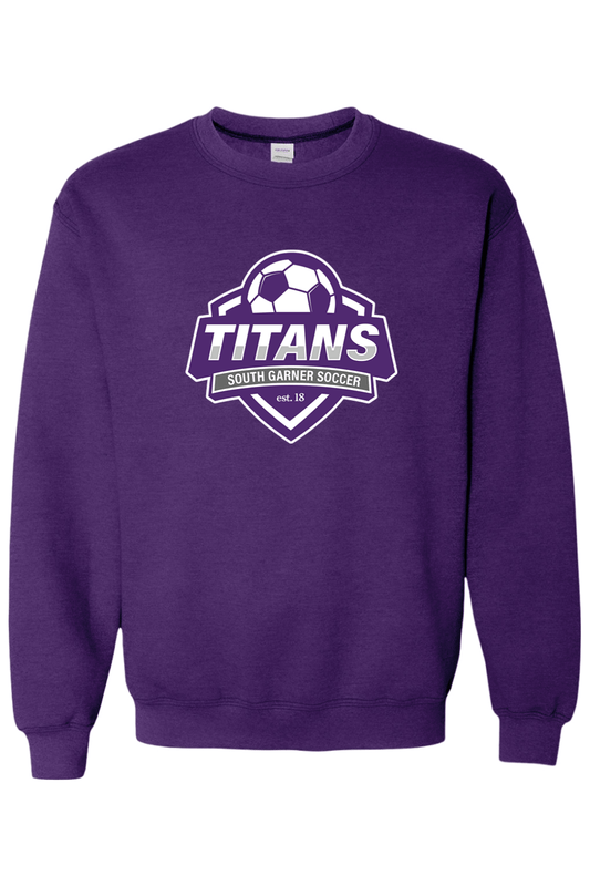 South Garner HS Adult Heavyweight Sweatshirt Signature Lacrosse