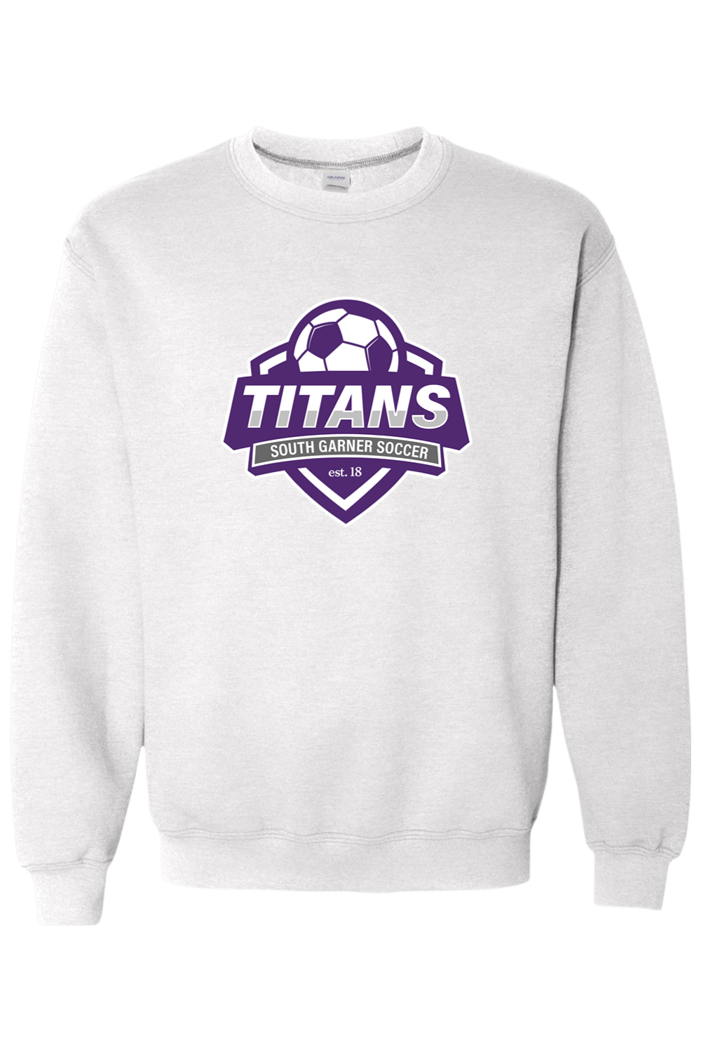 South Garner HS Adult Heavyweight Sweatshirt Signature Lacrosse