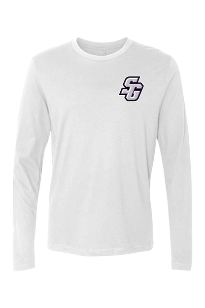South Garner HS Adult Long Sleeve T-Shirt Signature Lacrosse