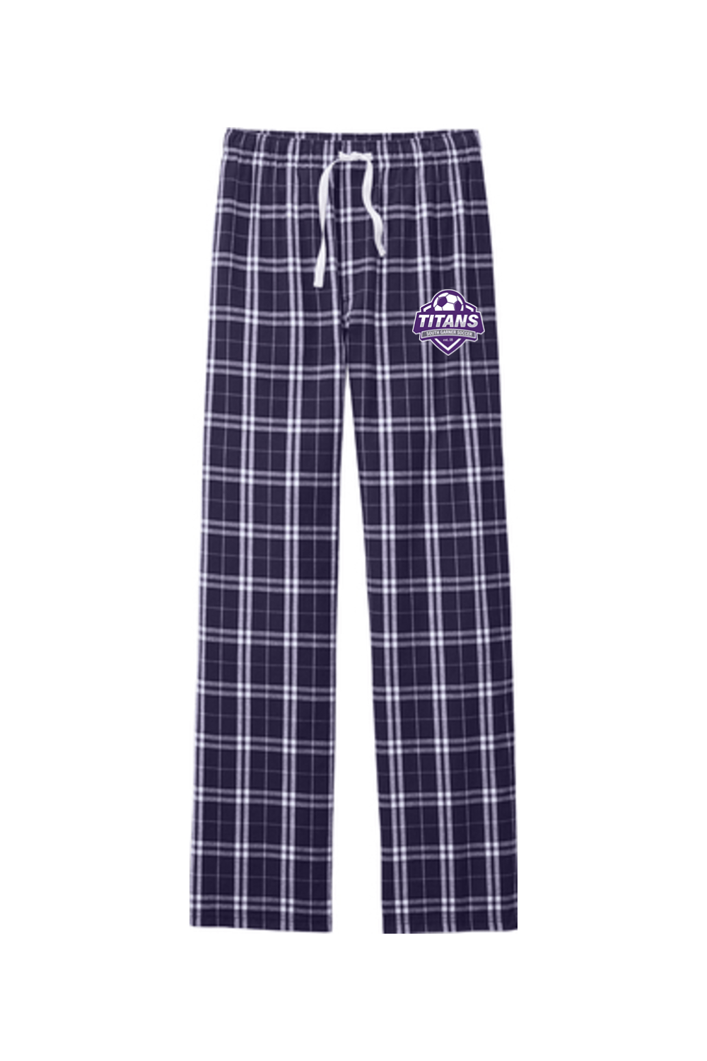 South Garner HS Adult Men's Flannel Plaid Pants Signature Lacrosse